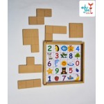 Puzzle de tip tetris, cu imagini